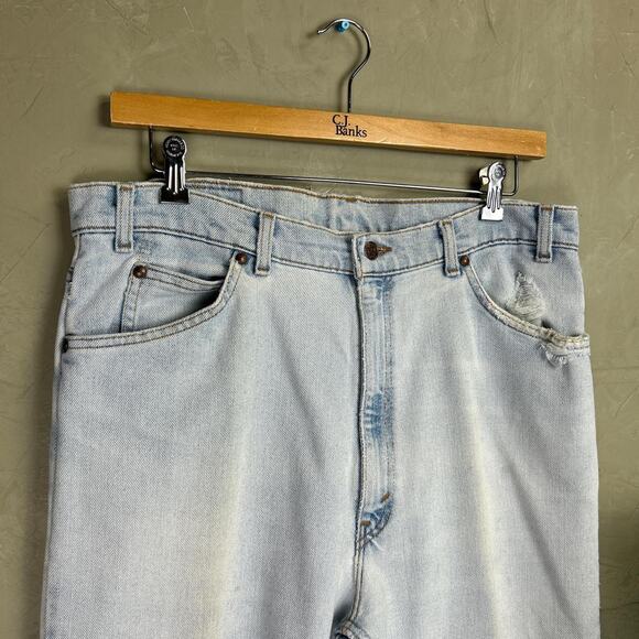 Levi’s Brown Tab 540 Flex Light Blue Wash Vintage Made in USA Jeans - Picture 2 of 7